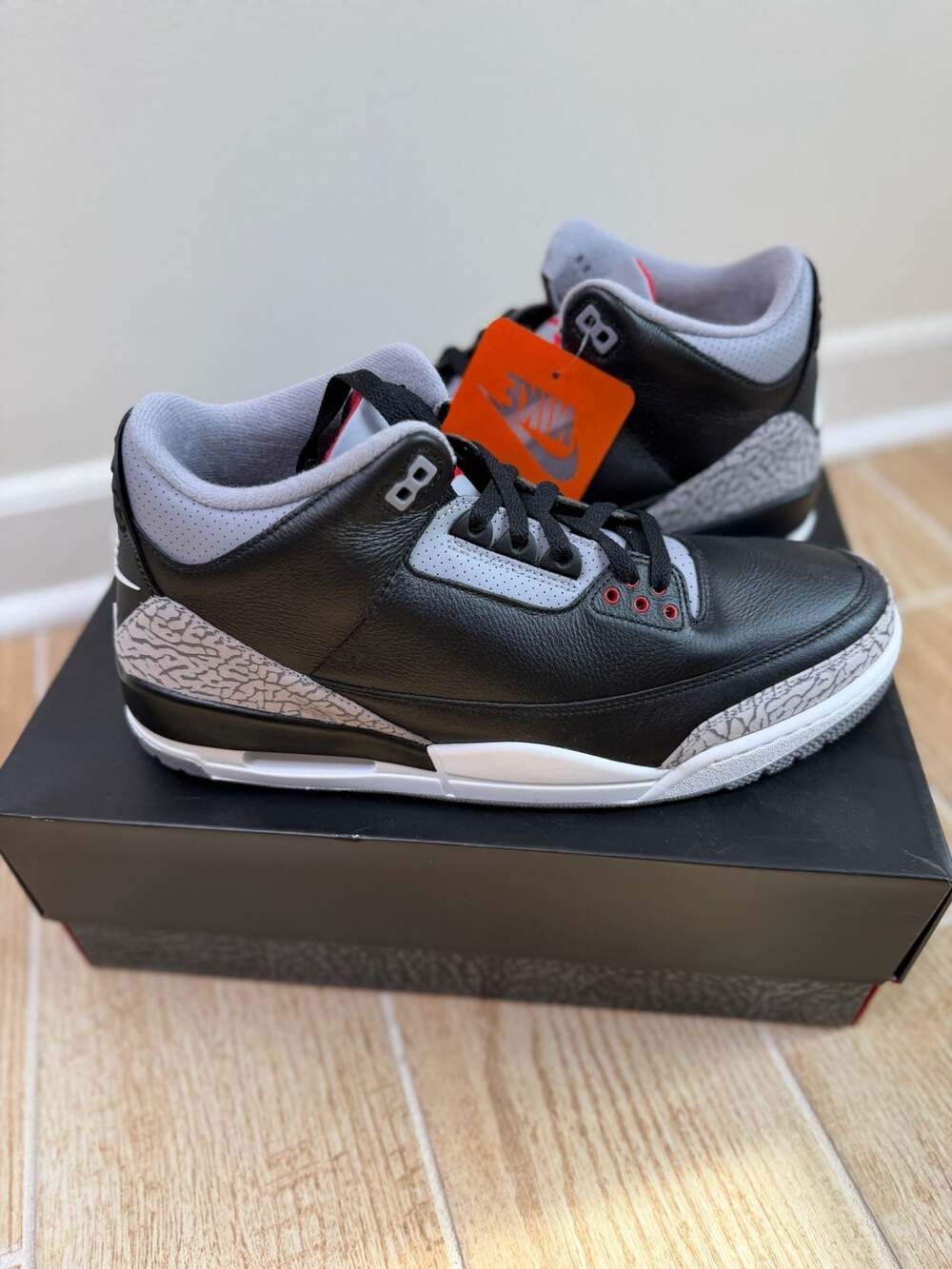 Air Jordan 3 Retro OG Black Cement Reimagined 2024 (DN3707-010)